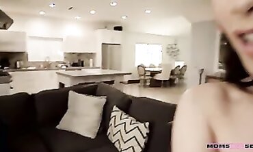 Step-Mom Teaches Stepson How To Flex His Muscles In A Hot Yoga Session