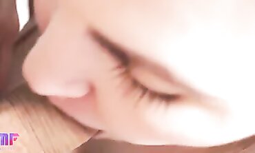Hot Blonde Babe Gives Deepthroat POV Blowjob With Facial Finish