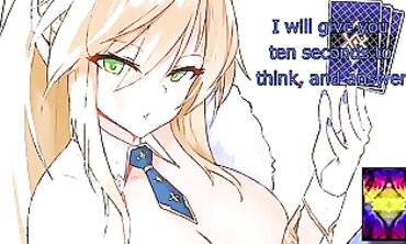 Animated Video Tutorial on How to Masturbate Like Arthuria's Character