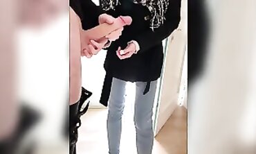 Exotic Dancer Next Door - Surprised By A Creepy Neighbor
