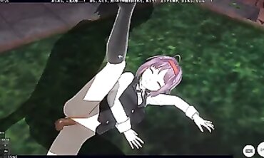 Animated Porn - Sexual Adventure with Alien Girl in Virtual Reality