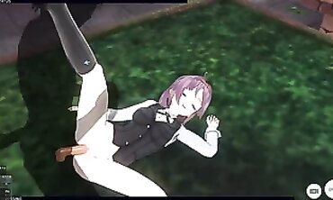 Animated Porn - Sexual Adventure with Alien Girl in Virtual Reality