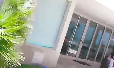 3way FFM Threesome with MILF Teens & Huge Dildos in Big Asses