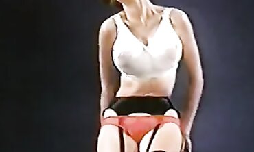 Retro Erotica - Gorgeous Redhead Stripper Performs Sexy Dance And Teasing Strips Off Layer By Layer