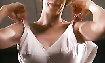 Retro Erotica - Gorgeous Redhead Stripper Performs Sexy Dance And Teasing Strips Off Layer By Layer