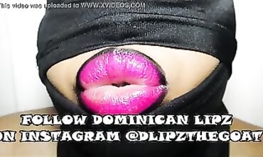 DominicanLipZ's Panties Get Wet From A Thick Black Dick" or "Purplish Lipstick Stained Kisses #BlackDicksAndLatinaChicas