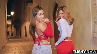 Tushyraw - Hot MILFs Share Their Asses in Threesome