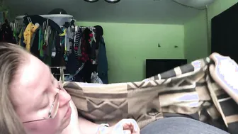 Hot MILF Gives Sensual Massage to Hunk in Bathroom