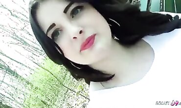 TeensOutdoor - Plumper Girl Next Door Gets Picked Up & Fucked Outside