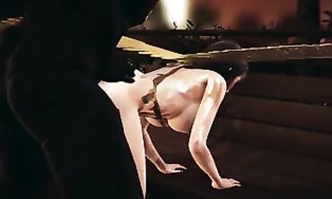 Vintage-Erotica - Old Man Fucks barely legal Blonde in Role Play Costume