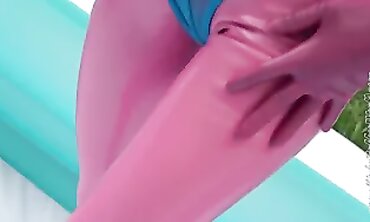 Sex-Swimmers - Passionate Poolside Romance with Hot Couple
