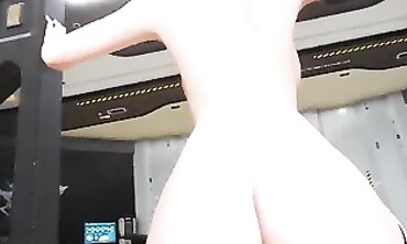 3D Cartoon Freak's - Sexual Adventure with Busty Brunette in Virtual Reality
