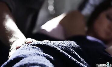 Mature Dad Fucks Teen Daughter's Friend While She Resting - Stepdad Porn