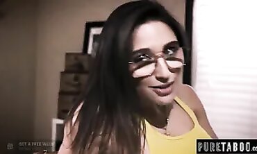 Abella Danger's Threesome Adventure - POV Blowjob & Hardcore Sex
