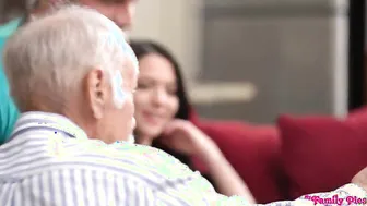 Teen Faces Screaming Orgasm in Old Man's Classroom - Naughty college girl Training