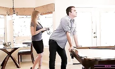 Hot Blonde Babe Gives A Mind-Blowing Handjob And Foot Job To Her Man