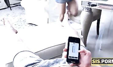 Colleens Sloppy Deepthroat Blowjob - Step-Sister Gives Brother A Wild Ride