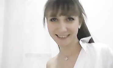 CutiesMilkAngel - Sexy Babe Masturbates In Her Bathroom With A Toys Collection