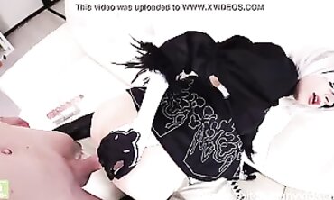 Costume Play Role-Play Couple Fucks in Halloween Masks
