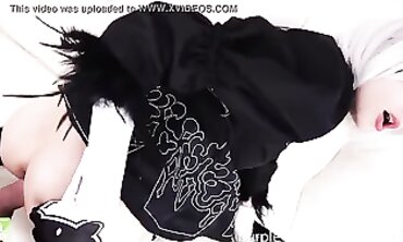 Costume Play Role-Play Couple Fucks in Halloween Masks